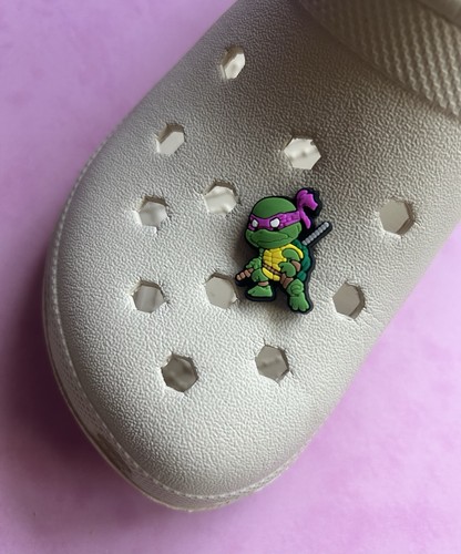 Purple ninja turtle shoe - turtle,
