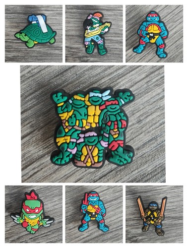 Ninja turtle style shoe - shoe, charms
