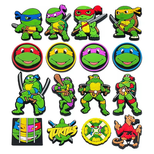 Set 16pcs teenage mutant - teenage, ninja
