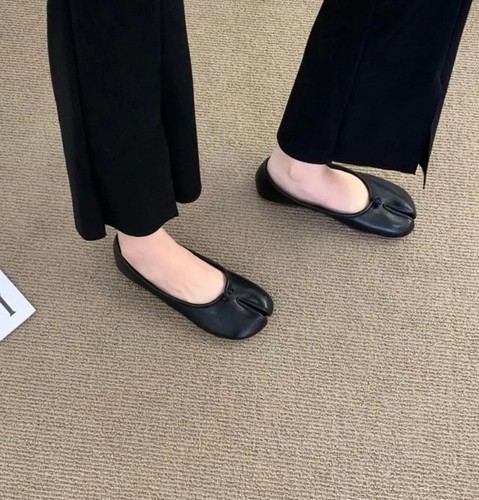 Japanese tabi split toe flats - tabi,